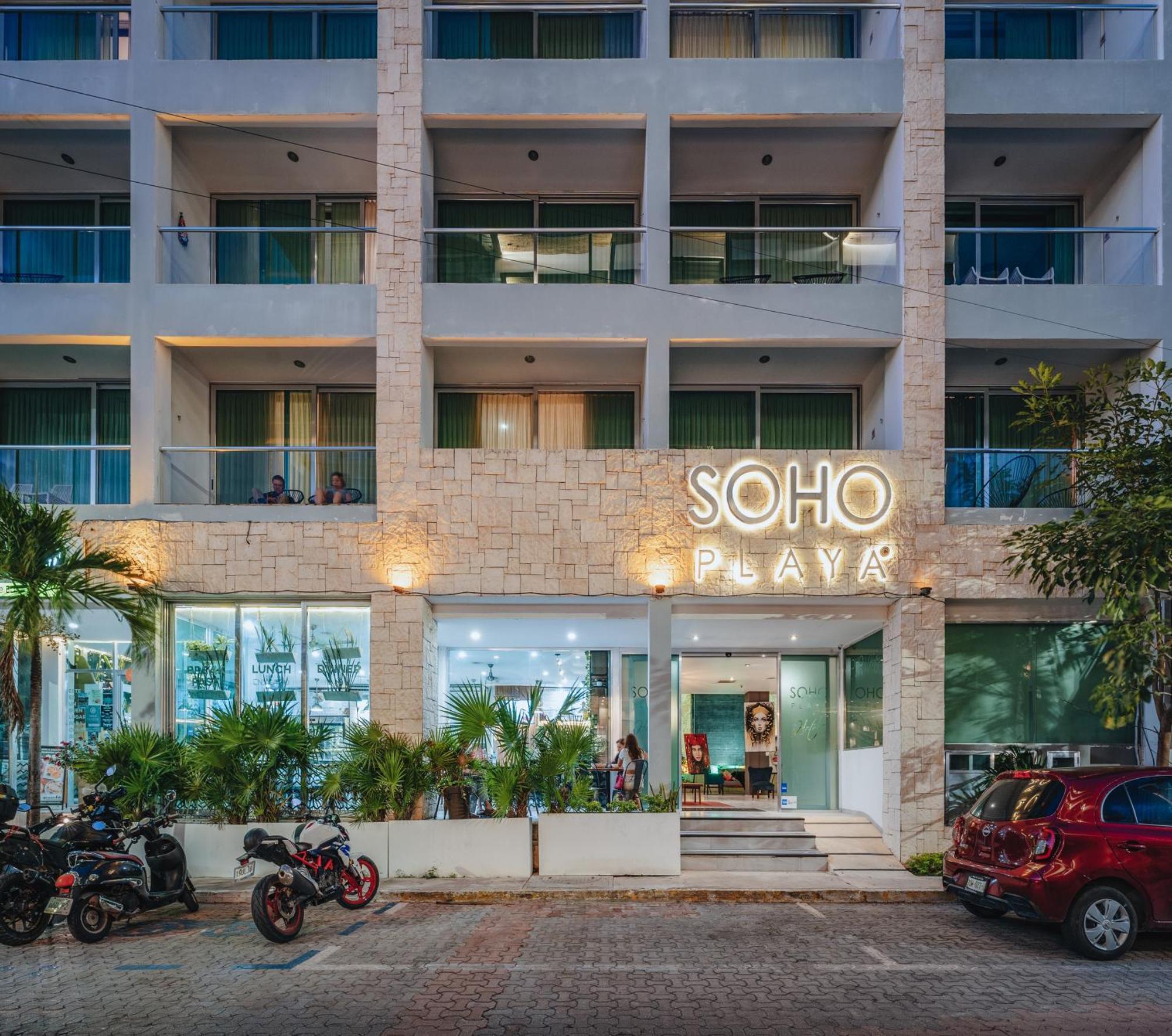 Soho Playa Hotel Playa del Carmen Exterior foto