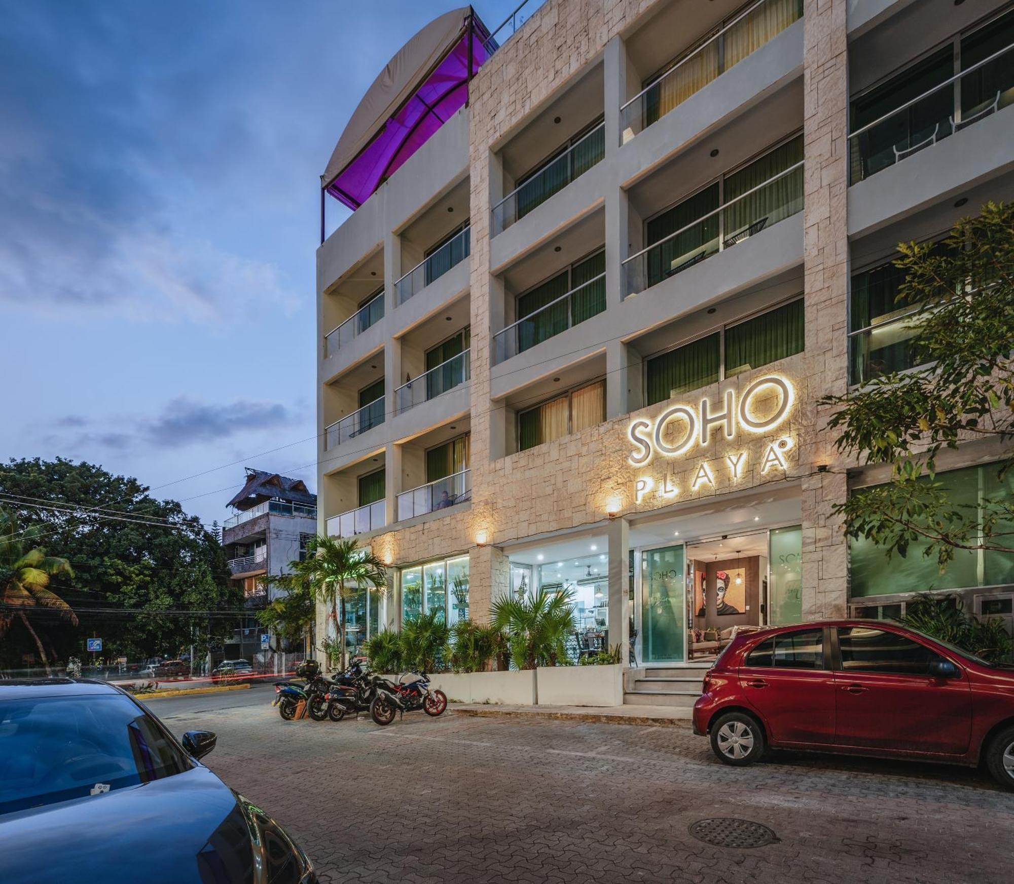 Soho Playa Hotel Playa del Carmen Exterior foto